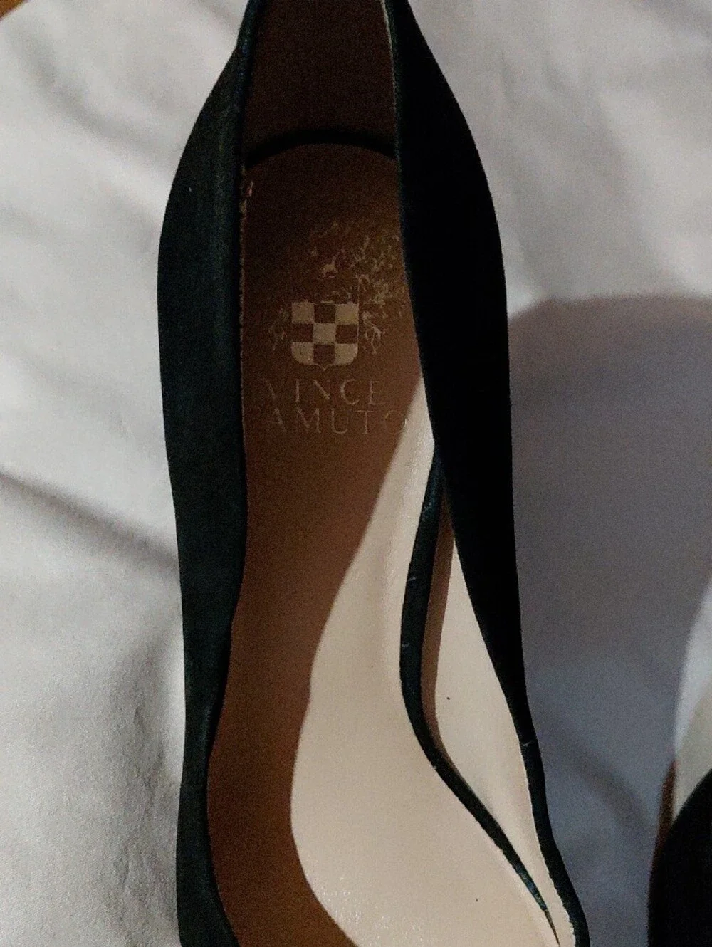 Vince Camuto Black Pointed-Toe Stiletto Pumps